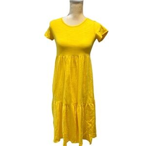 See You Monday women’s size small‎ yellow dress great condition